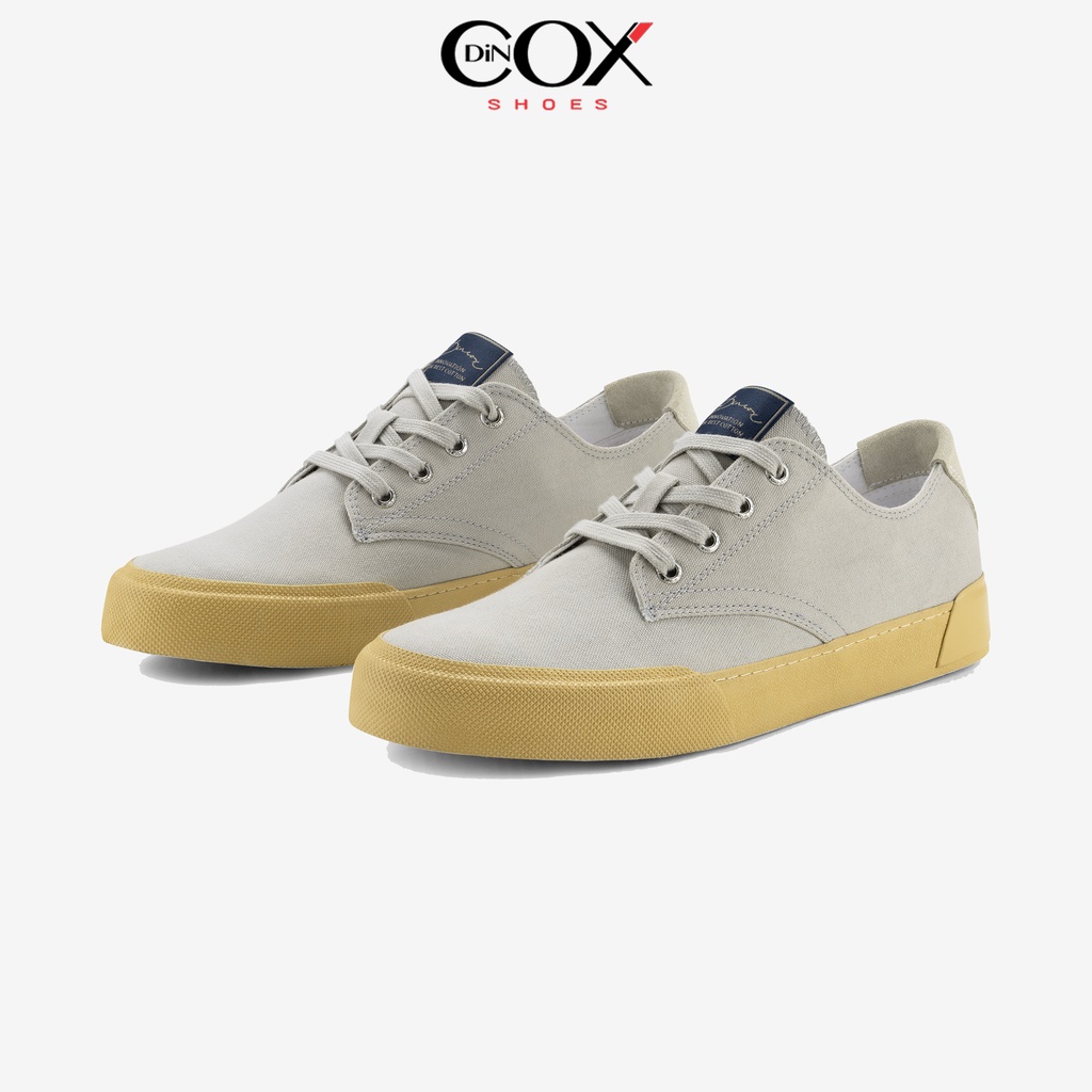 Giày Sneaker Vải Canvas Nam Nữ E22 Fog London Thanh Lịch Dincox