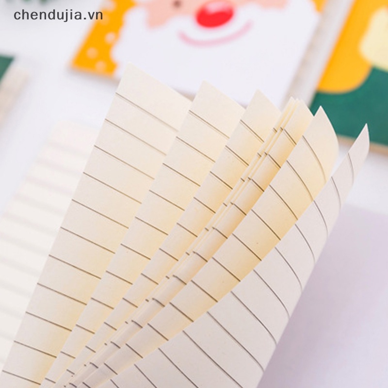 Sổ Tay Ghi Chú Bỏ Túi Hình Ông Già Noel Tuần Lộc Giáng Sinh Dễ Thương