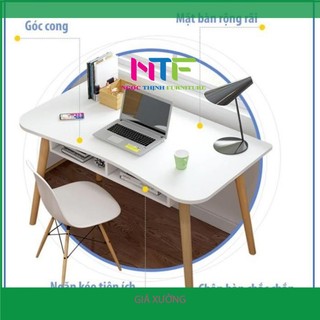 🍀 Bàn Học, Bàn làm việc Thông Minh Chống Gù Lưng Thương Hiệu NTF-86 NTFurniture
