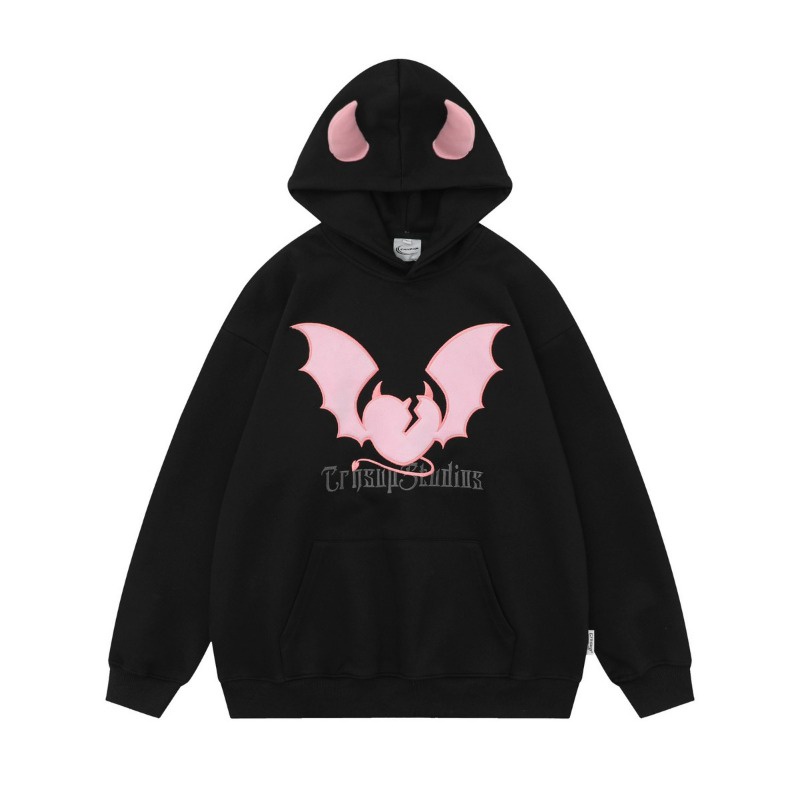 Áo Hoodie Có Thêu Hình Thời Trang Phong Cách Cho Nam / Nữ