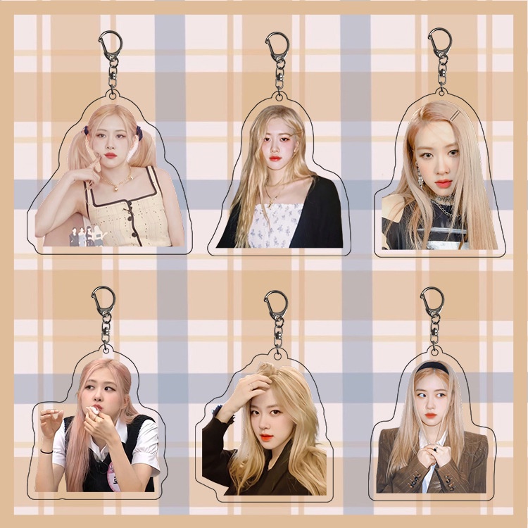 Móc Khóa Hình Nhóm Nhạc KPOP Blackpink Xinh Xắn