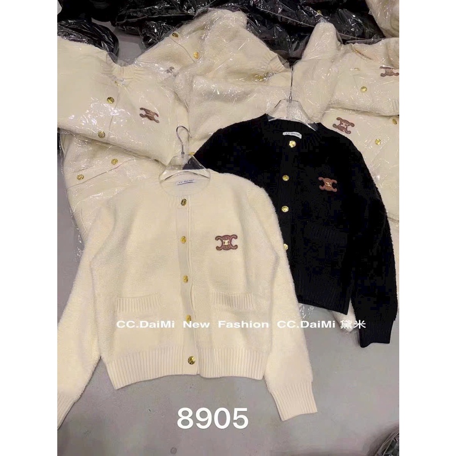 Áo khoác cardigan len C.L siêu hot hàng QC freesize