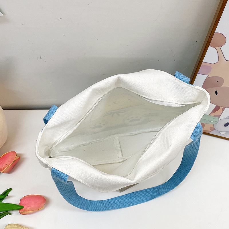 Sanrio Túi vải Cỡ Lớn In Hình kuromi melody Dễ Thương