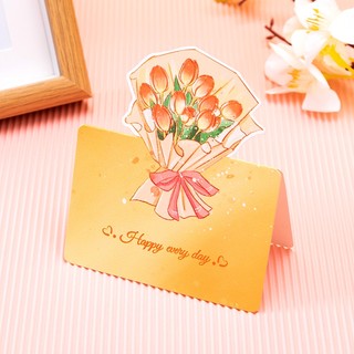 Thiệp 3D hoa độc đáo - Hani Store