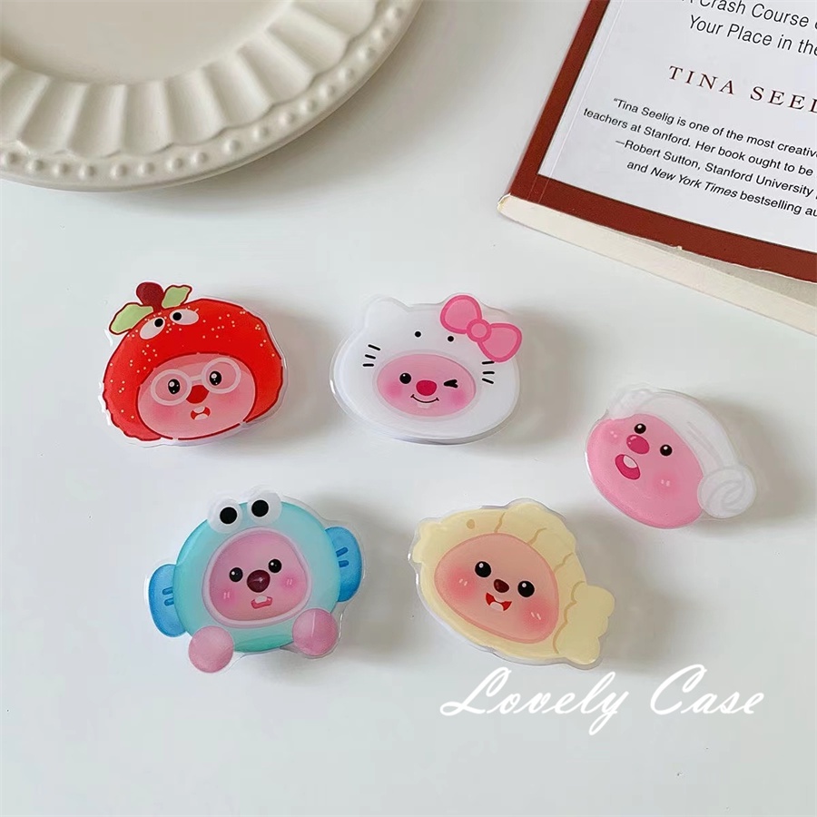 Giá Đỡ Điện Thoại Hình Búp Bê Hoạt Hình 3d Sáng Tạo