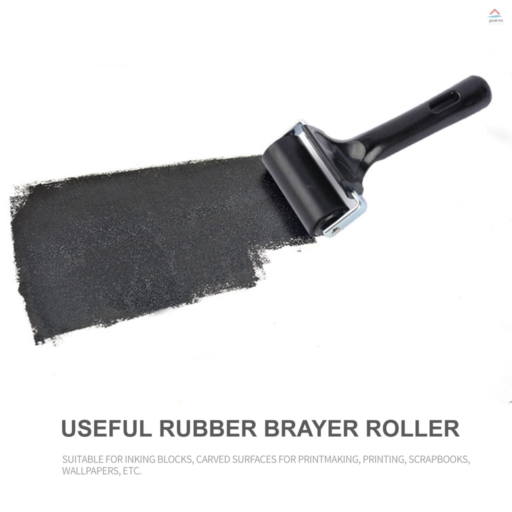 Con Lăn Cao Su Mềm 2.2inch Dùng Cho Vẽ Tranh Sơn Dầu Thủ Công