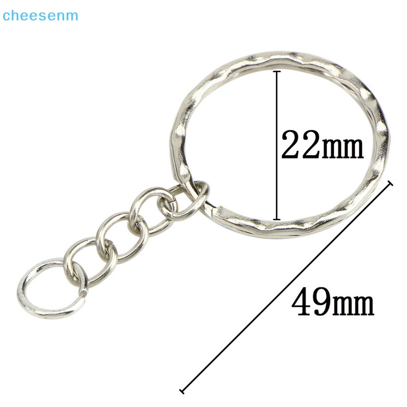 Set 50 Vòng Bạc Bóng 25mm Dùng Làm Móc Khóa diy vn