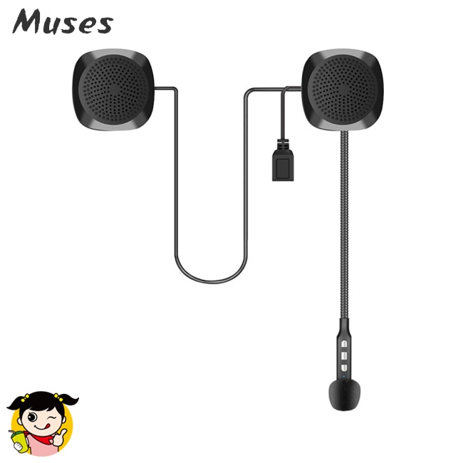 Tai Nghe t2 Gắn Mũ Bảo Hiểm Tích Hợp Nghe Gọi Rảnh Tay Khi Chơi Thể Thao Ngoài Trời