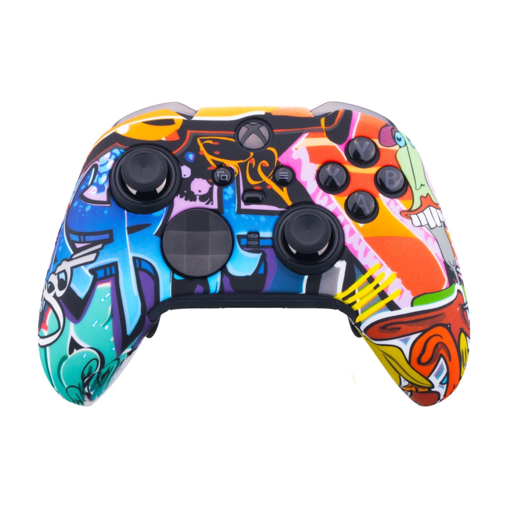 Vỏ Bọc Cao Su silicon Tay Cầm Chơi Game xbox one s / x Ngụy Trang
