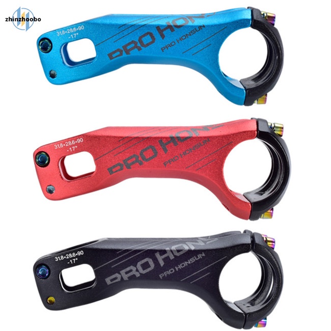 Pô Tăng Góc 17 Độ 70mm / 90mm Bằng Hợp Kim Nhôm Cho Xe Đạp Leo Núi