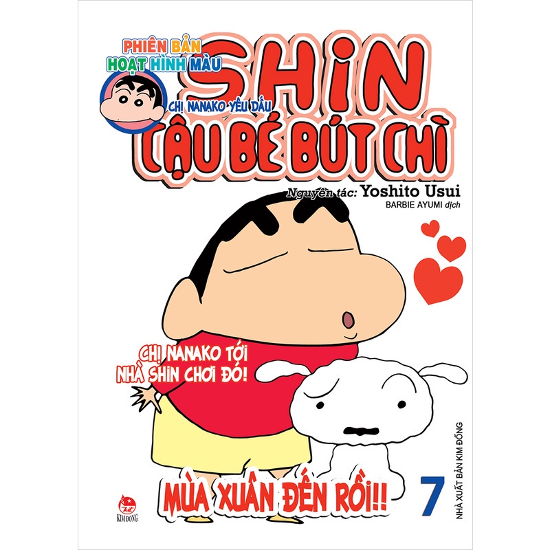 Sách Shin - Cậu Bé Bút Chì - Hoạt Hình Màu - Kim Đồng - Bản Quyền