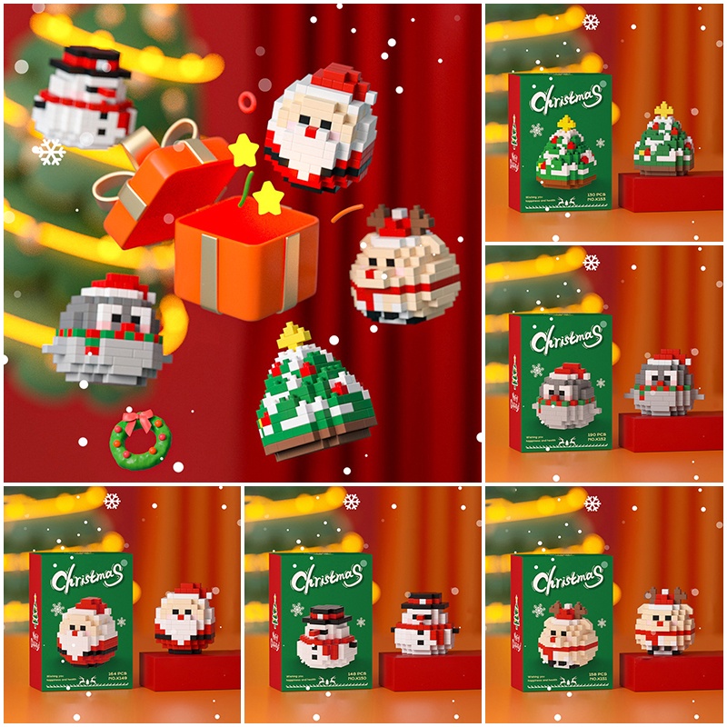 Ông Già Noel Lắp Ráp Để Bàn Trang Trí Giáng Sinh