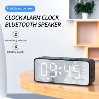 Loa bluetooth không dây g50 mini có đồng hồ báo thức kèm đài fm và phụ kiện