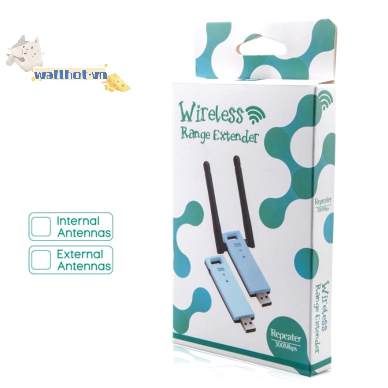 Bộ Khuếch Đại Tín Hiệu Không Dây wd-r603u 300mbps usb wifi Màu Đen