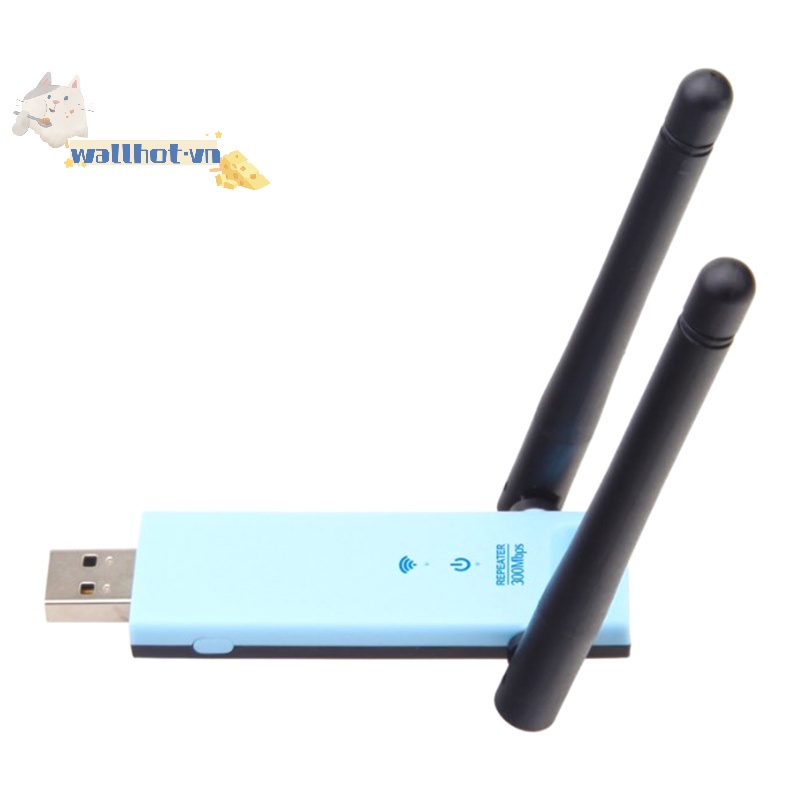 Bộ Khuếch Đại Tín Hiệu Không Dây wd-r603u 300mbps usb wifi Màu Đen
