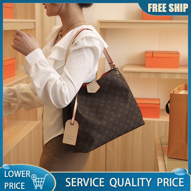 Túi Xách Tote LのV Da Cỡ Lớn đựng A4 Laptop Nách Xách đeo Vai đi Học đi Làm đi Dạy