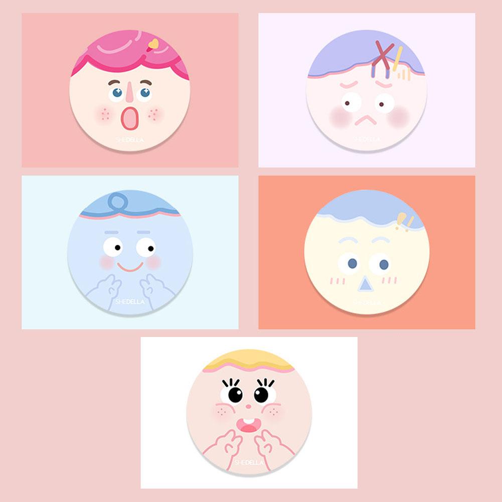 Phấn Má Hồng 5 Phong Cách Tự Nhiên Làm Sáng Da Màu Cam / Tím / Tím s0t4