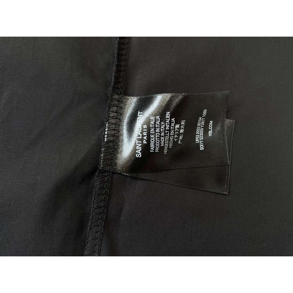 Áo Thun Thể Thao Tay Dài Thêu logo ysl 23ss Sang Trọng Thời Trang Đường Phố Cho Nam Và Nữ