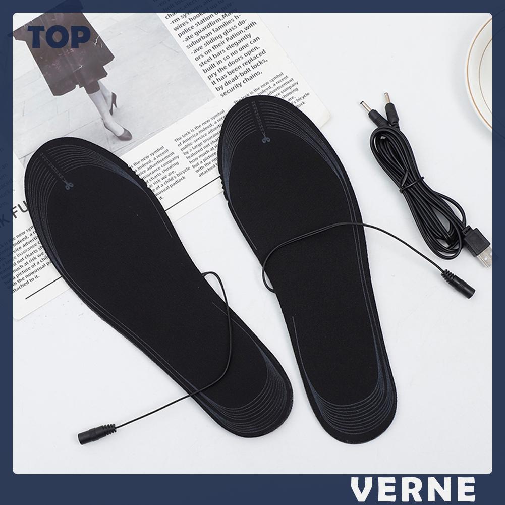 Đế Lót Giày Thể Thao Sưởi Ấm Bằng Điện Có Thể Giặt Cho Mùa Đông unisex