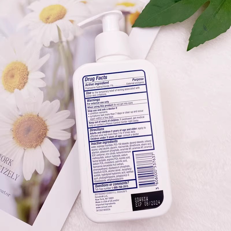 Kem Dưỡng Ẩm Làm Dịu Da Khô Và Giảm Ngứa 237ml cerave american cerave
