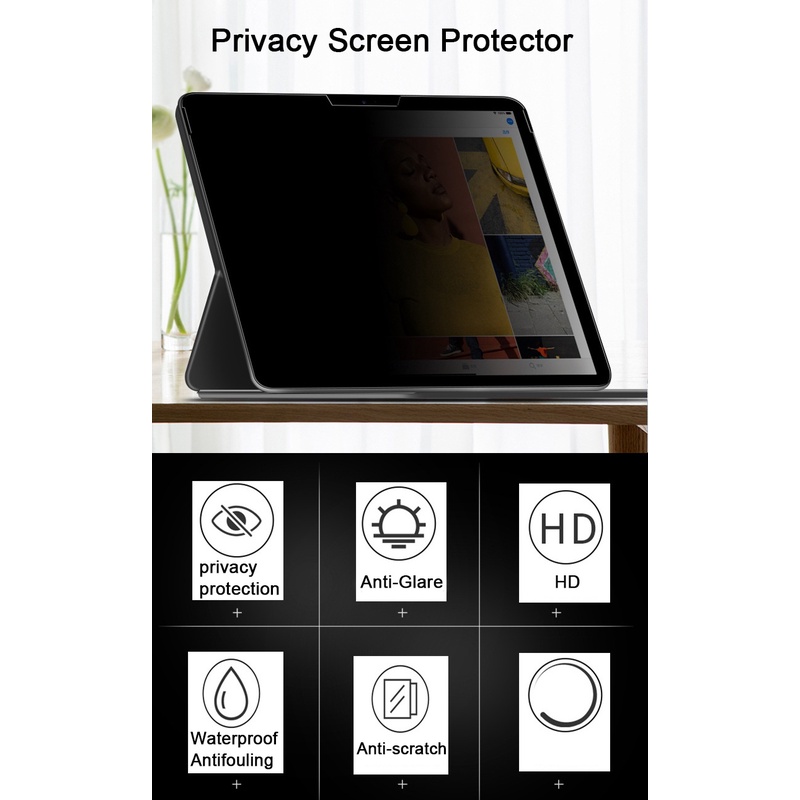 Bao Da Máy Tính Bảng Chống Nhìn Trộm Cho samsung galaxy tab a9 a9 plus plus Smx110 x110 x210 Smx216 8.7 "11" tab a8 10.5 ''