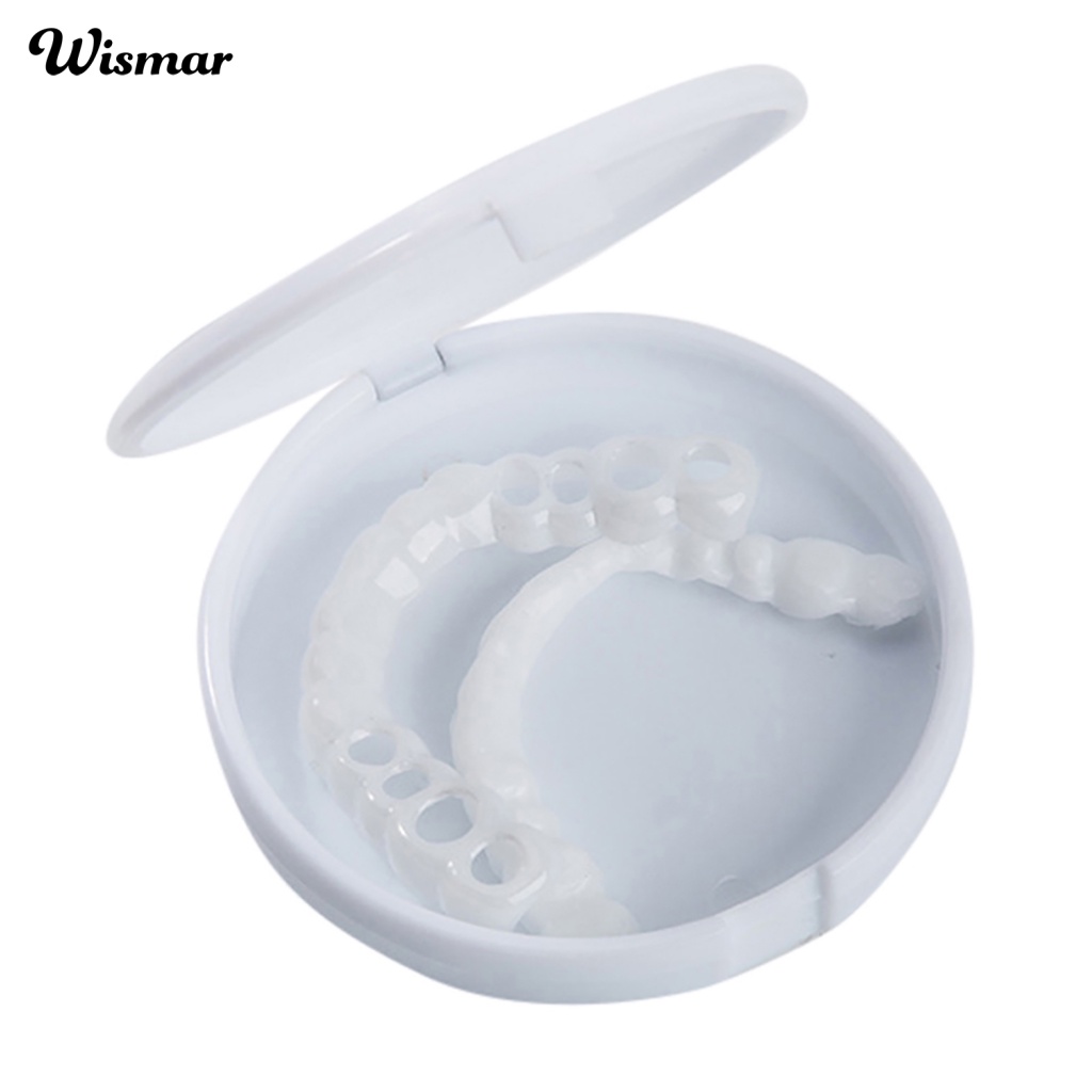 Nắp Đậy Răng Giả Bằng silicone Kèm Ngăn Đựng Mỹ Phẩm wismar