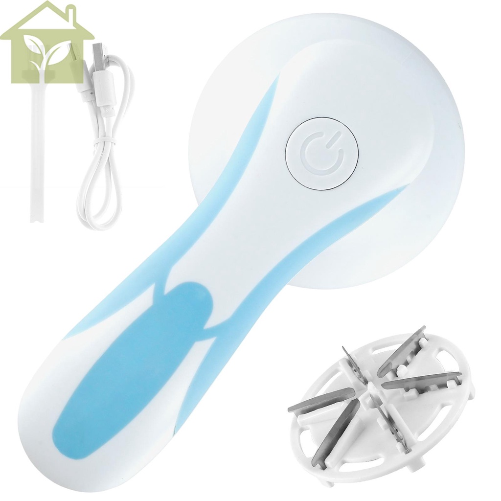 Dao Cạo Xơ Vải Bằng Thép Không Gỉ 6 Lưỡi Sạc usb shopabc5568