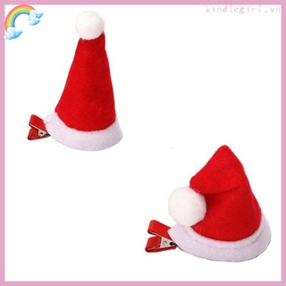 Kẹp tóc hình nón ông già noel
