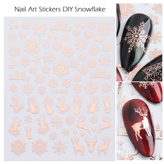 Decal Dán Móng Hoạ Tiết Giáng Sinh
