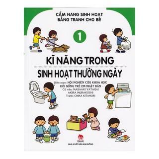 Trọn Bộ 4 Cuốn Cẩm Nang Sinh Hoạt Bằng Tranh Cho Bé