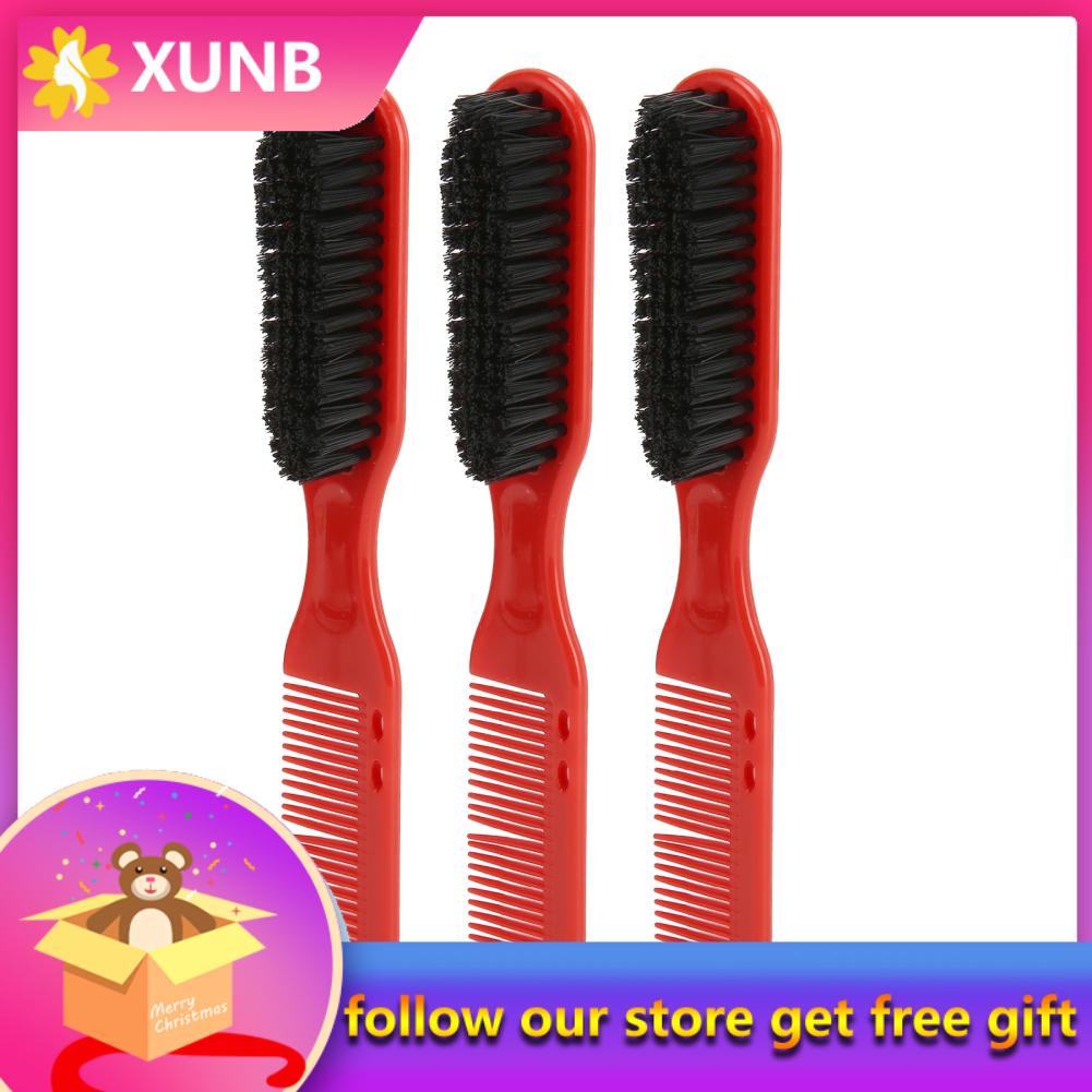 Xunb Men s Beard Styling Comb PP Handle  Haircut Brush for Home