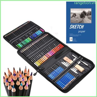 Bộ 96 cây bút chì vẽ phác thảo tranh sơn dầu than chì chuyên nghiệp dành cho học sinh