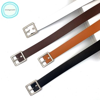Thắt lưng da khóa vuông thời trang cho nữ