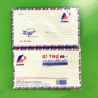 Tệp bì thư có keo 2 mặt dán sẵn Khatoco , phong bì, bao thư