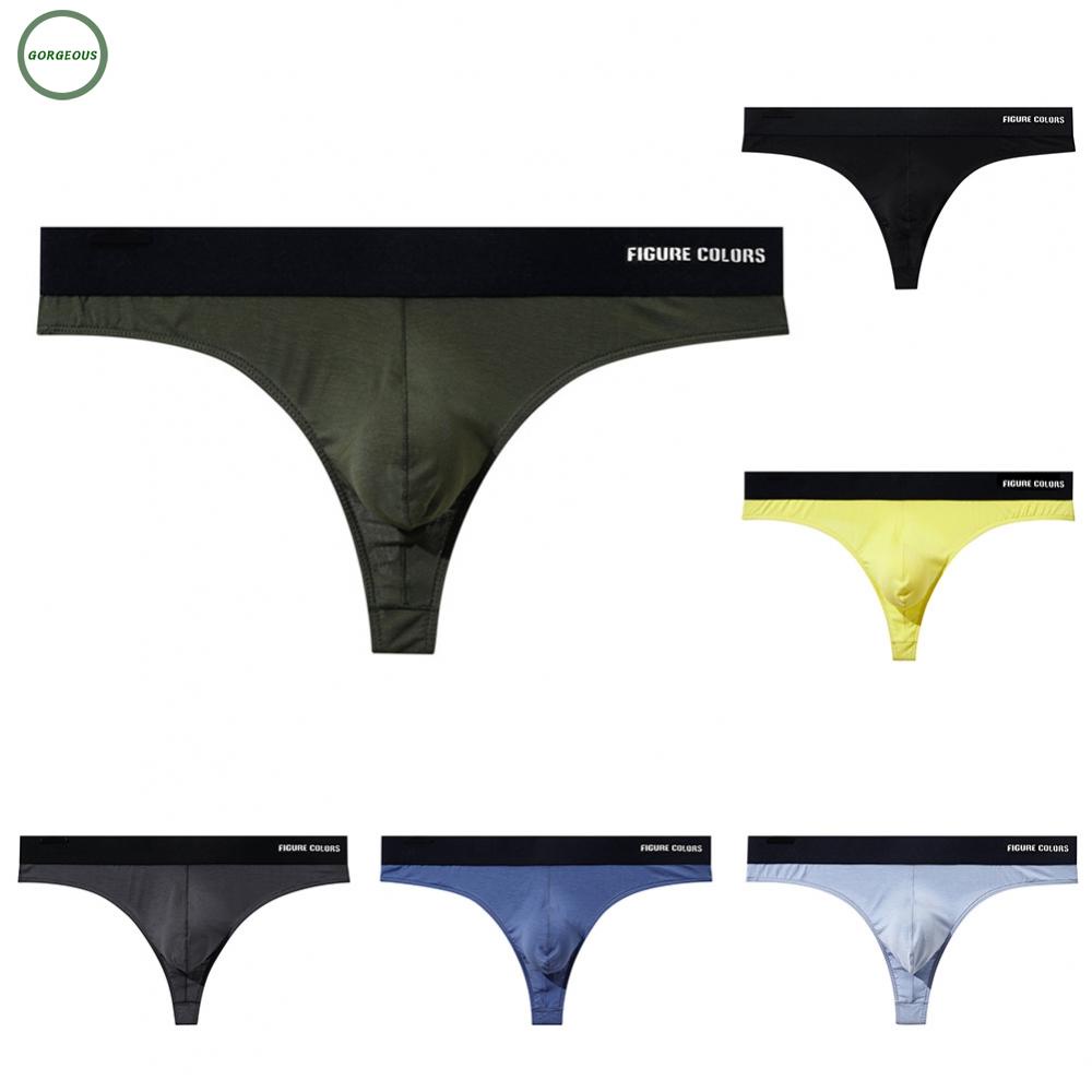New Coming~Modern Low Waist Elasticized Men's Panties Thongs Fashionable Underwear#Home Essentialses