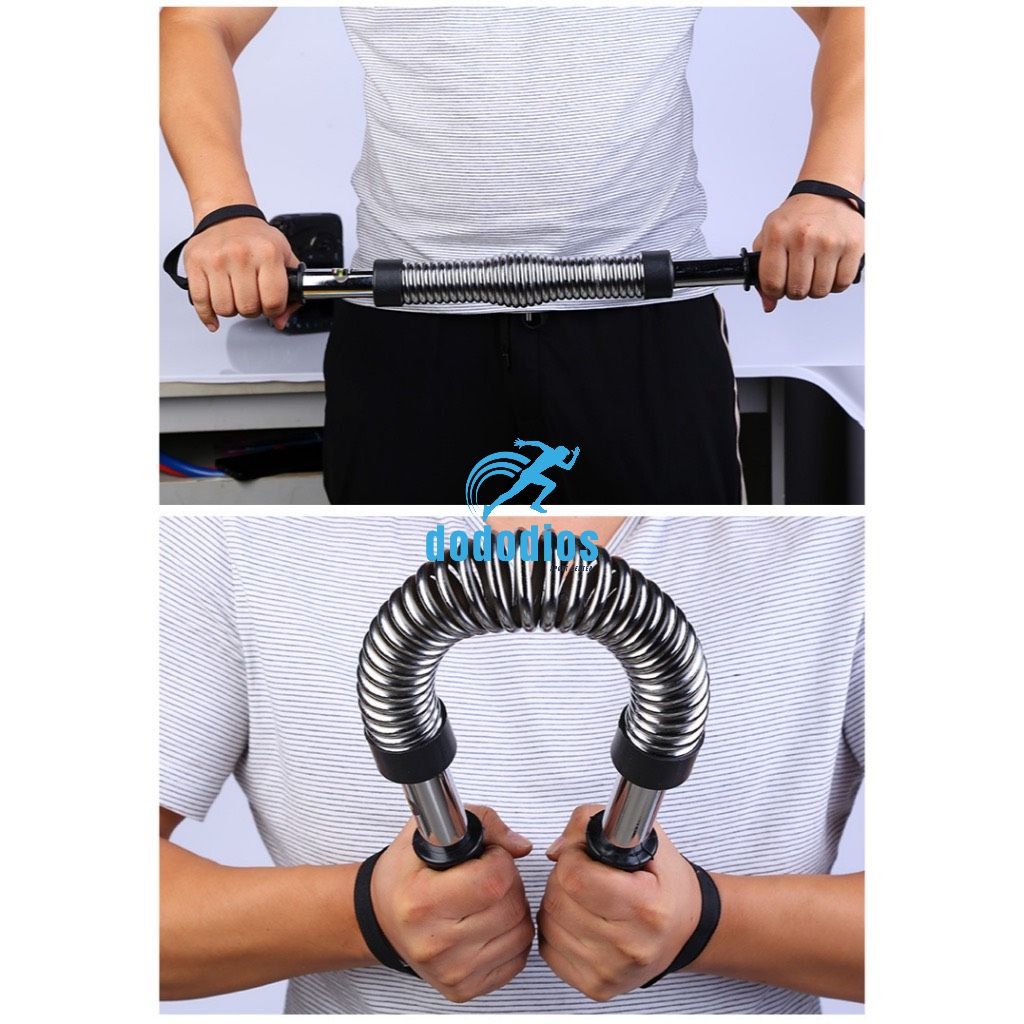 Gậy Bẻ Tập Cơ Tay - Gậy Lò Xo Lực 5kg 10kg 20kg, 25kg, 30Kg, 40kg, 50kg, 60kg - hãng dododiosTặng ô tô