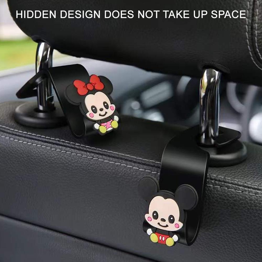 Hoạt Hình Móc Treo Đồ Gắn Sau Ghế Xe Hơi m6n6