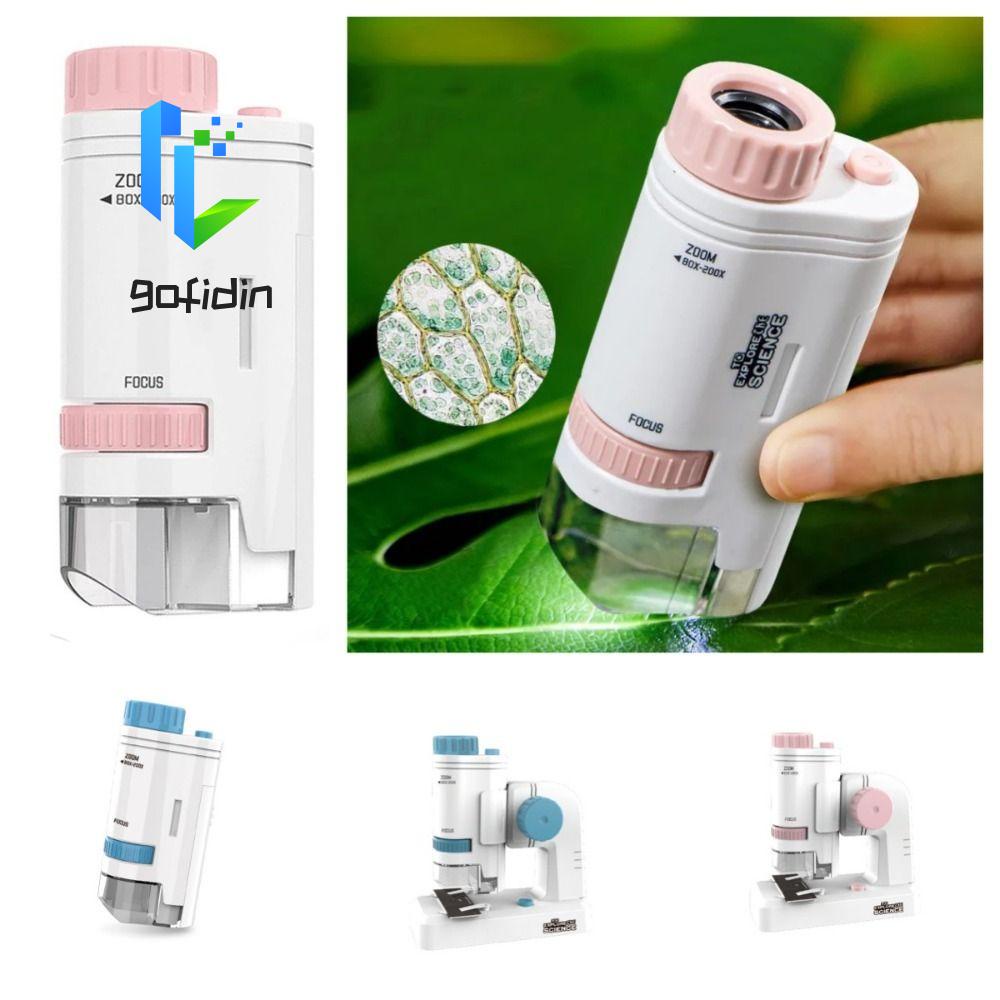 Gofidin Kính Hiển Vi Cầm Tay mini Phóng Đại 200x