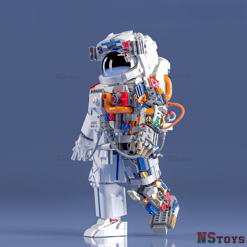 Đồ Chơi Lắp Ráp Kiểu Mô Hình Phi Hành Gia Breaking Dawn Astronaut Jaki Thám Hiểm Vũ Trụ JK9106 Với 800 Chi Tiết