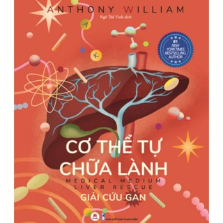 Sách - cơ thể tự chữa lành - giải cứu gan -bìa mềm