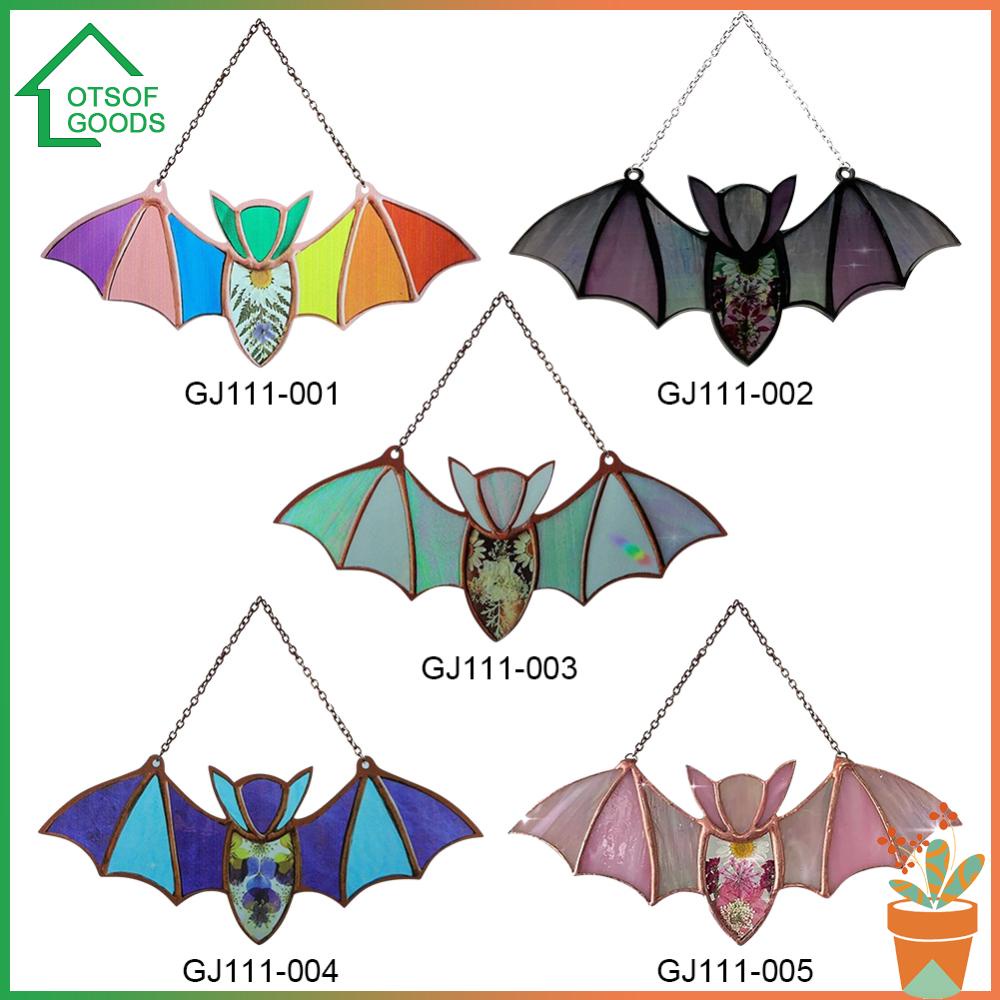 ✿ Túi Xách Nhiều Ngăn Tiện Dụng Thời Trang ✿ Dơi Bằng acrylic Nhiều Màu Treo Tường Trang Trí Phong Cách halloween