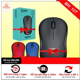 Chuột không dây LOGITECH M220 Silent độ nhạy cao tặng pin chính hãng