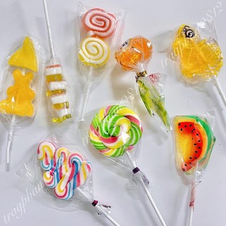 Kẹo que hình cute sắc màu