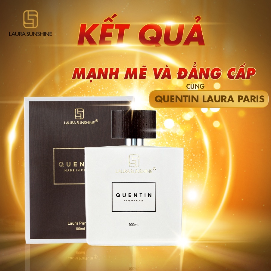 Nước hoa Nam Quentin Laura Paris No5  -  Laura Sunshine Nhật Kim Anh
