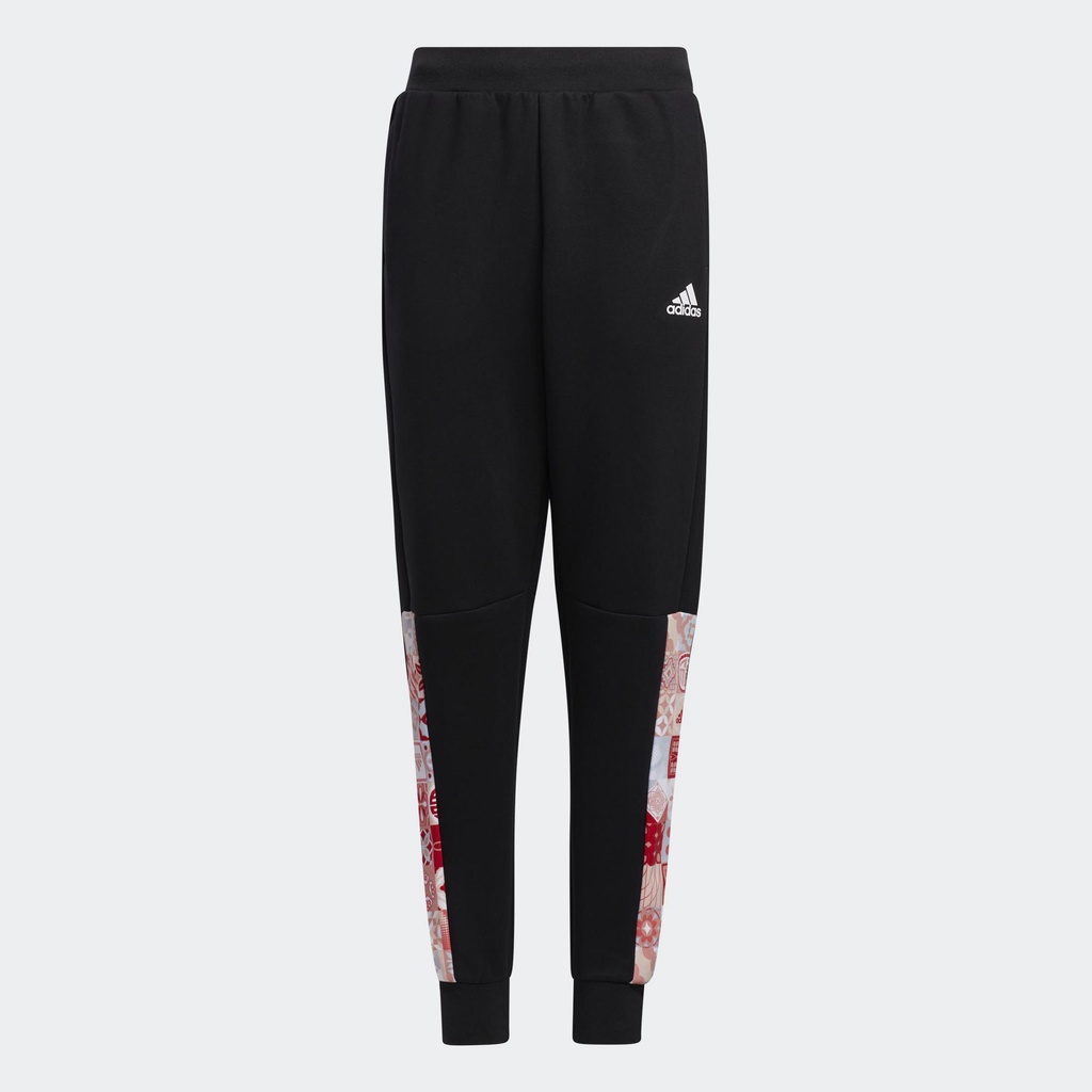 adidas Phong cách sống Quần PE Tết Trẻ em Đen HC2723
