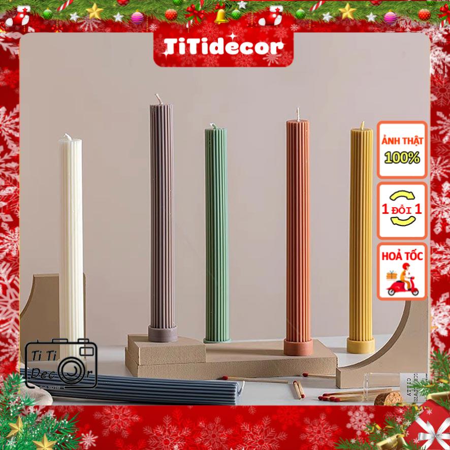 Nến Decor TiTi Decor Nến Thơm Phòng Trang Trí Phong Cách Roma Cổ Đại