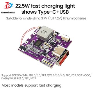 Bảng mạch mô hình mini 22.5w sạc nhanh hai chiều diy
