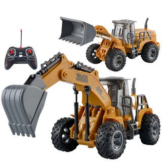 Rc engineering car remote control excavator rc model car toys toys cars engineering vehicles excavator bulldozer truck model