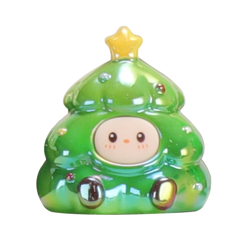 Mô Hình Nhân Vật Hoạt Hình anime Bằng Nhựa resin Dễ Thương Để Bàn Trang Trí Giáng Sinh