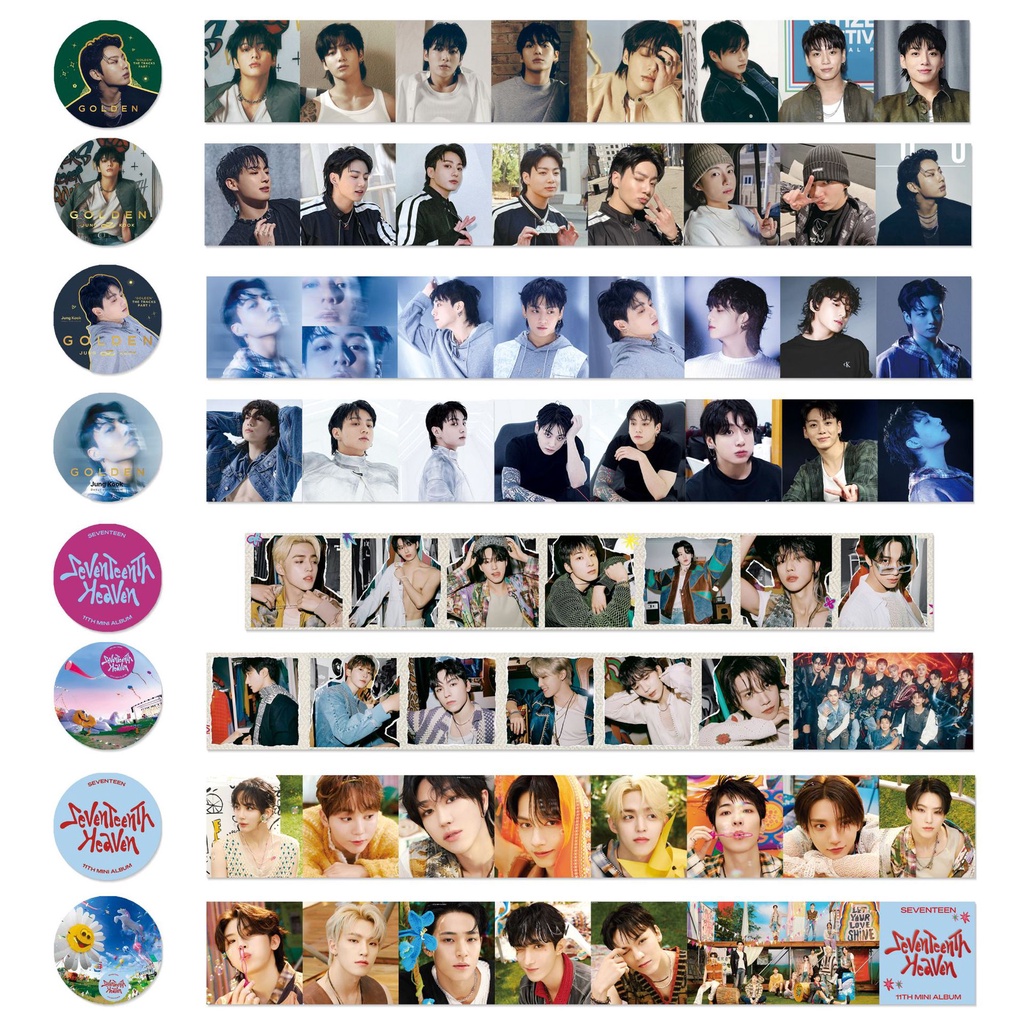 Băng Keo Dán album seventeen kpop seventeen
